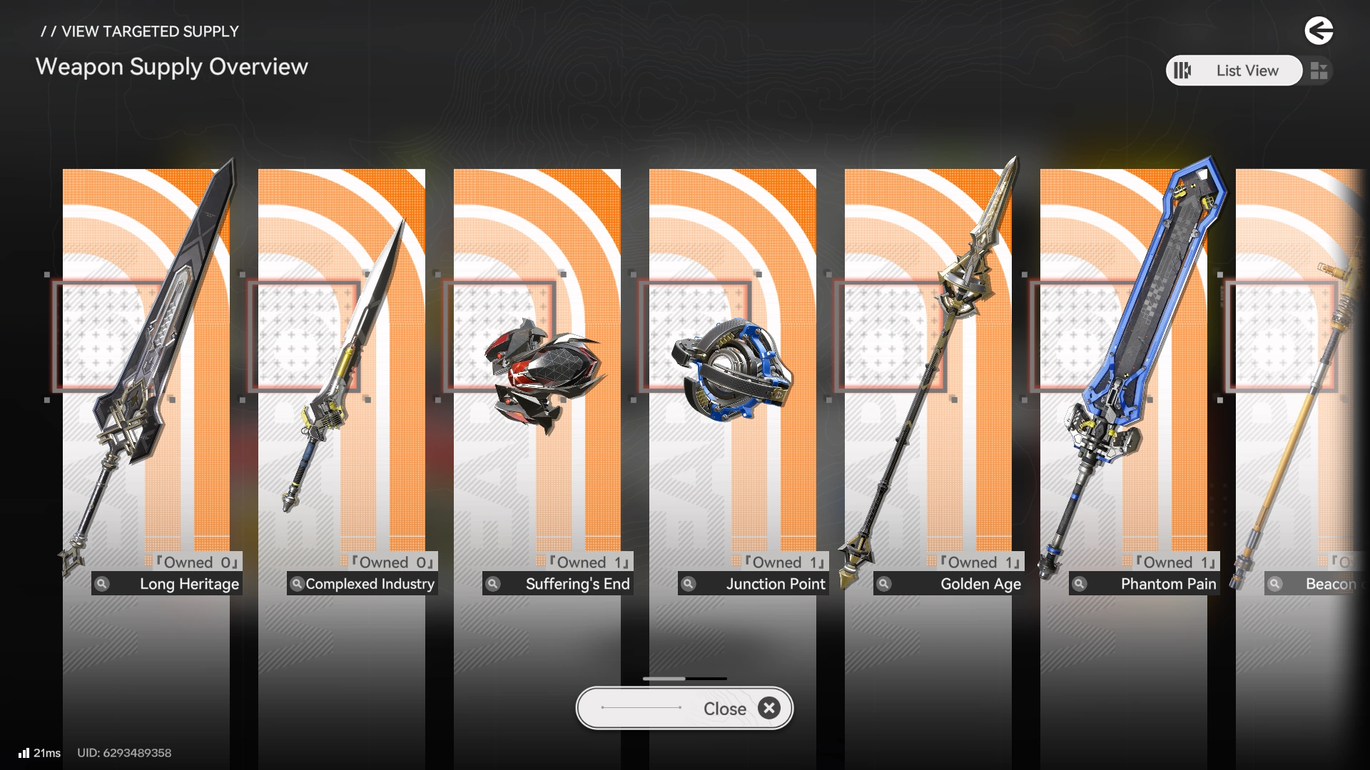 Endfield Protocol Pass Weapon Crate