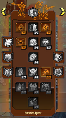Doubled Agent Skill Tree