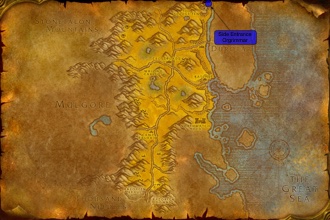 Side Entrance to Ogrimmar from The Barrens for Alliance players
