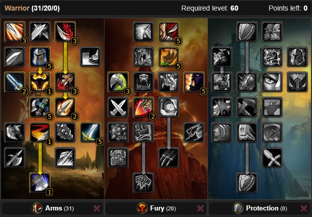Arms Talent Build