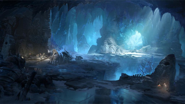 Cavern of Echoes concept art