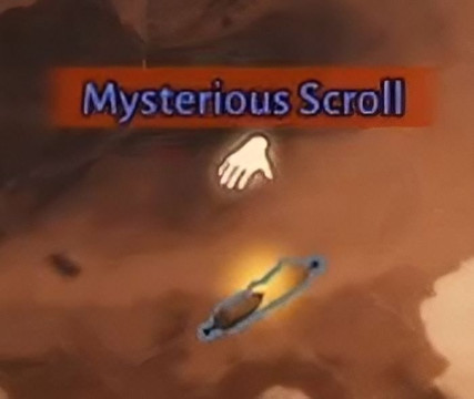 Mysterious Scroll Drop