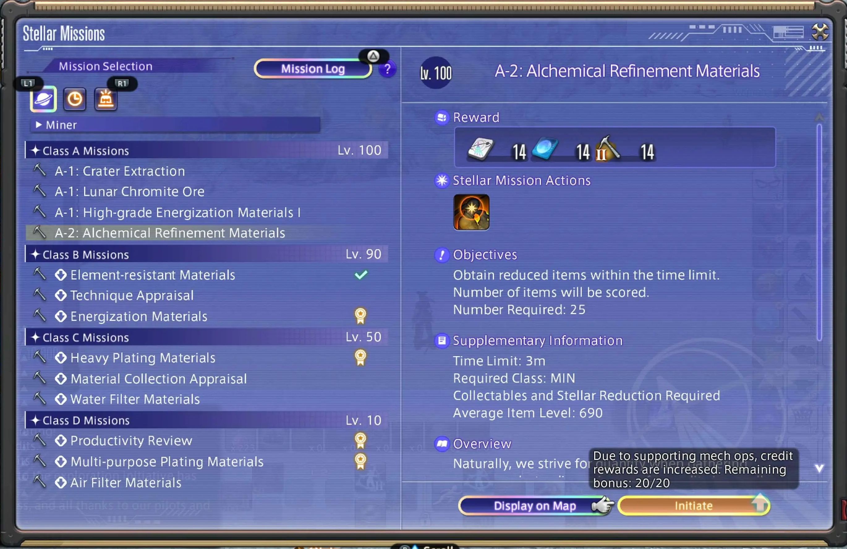 Stellar Missions In FFXIV Cosmic Exploration