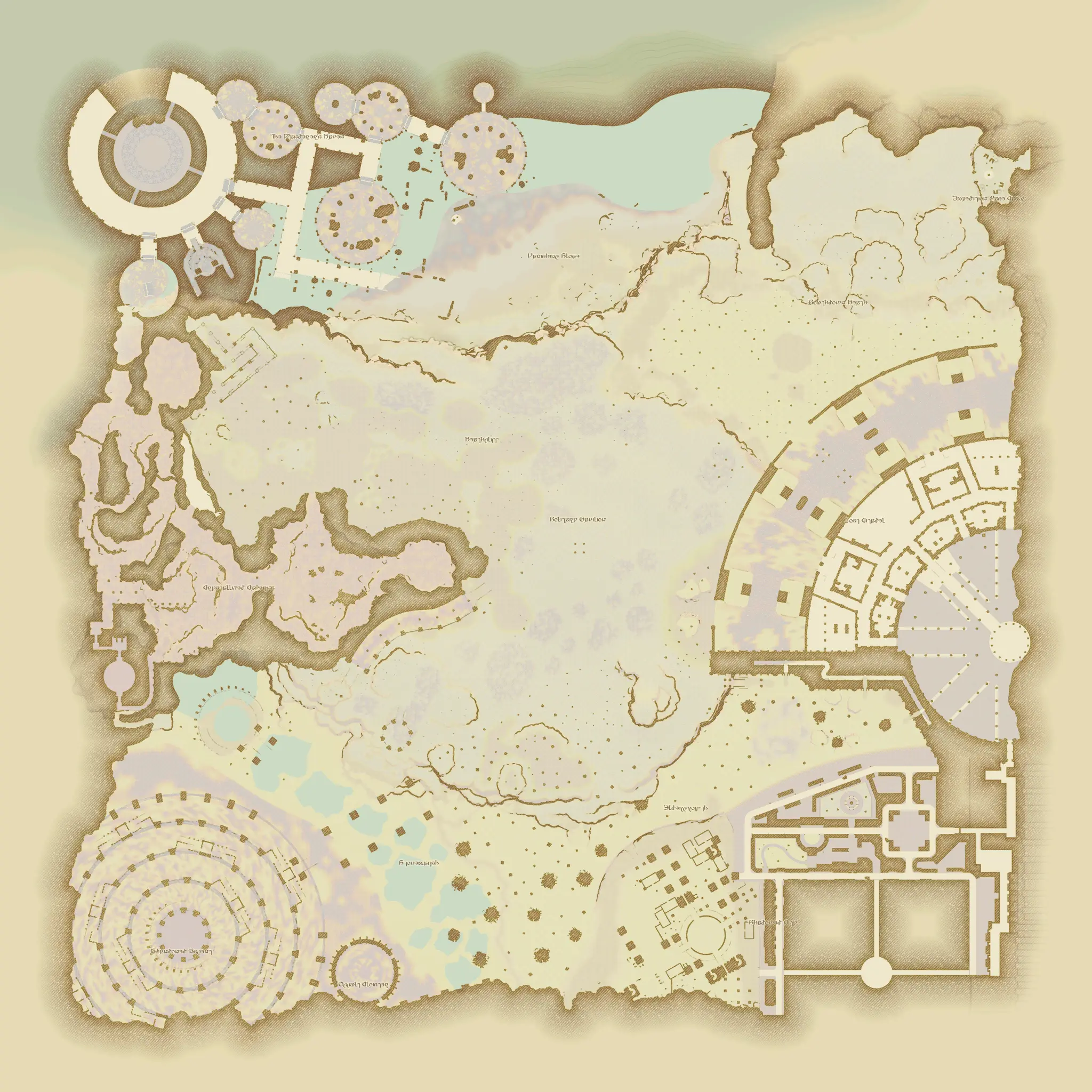 South Horn Map