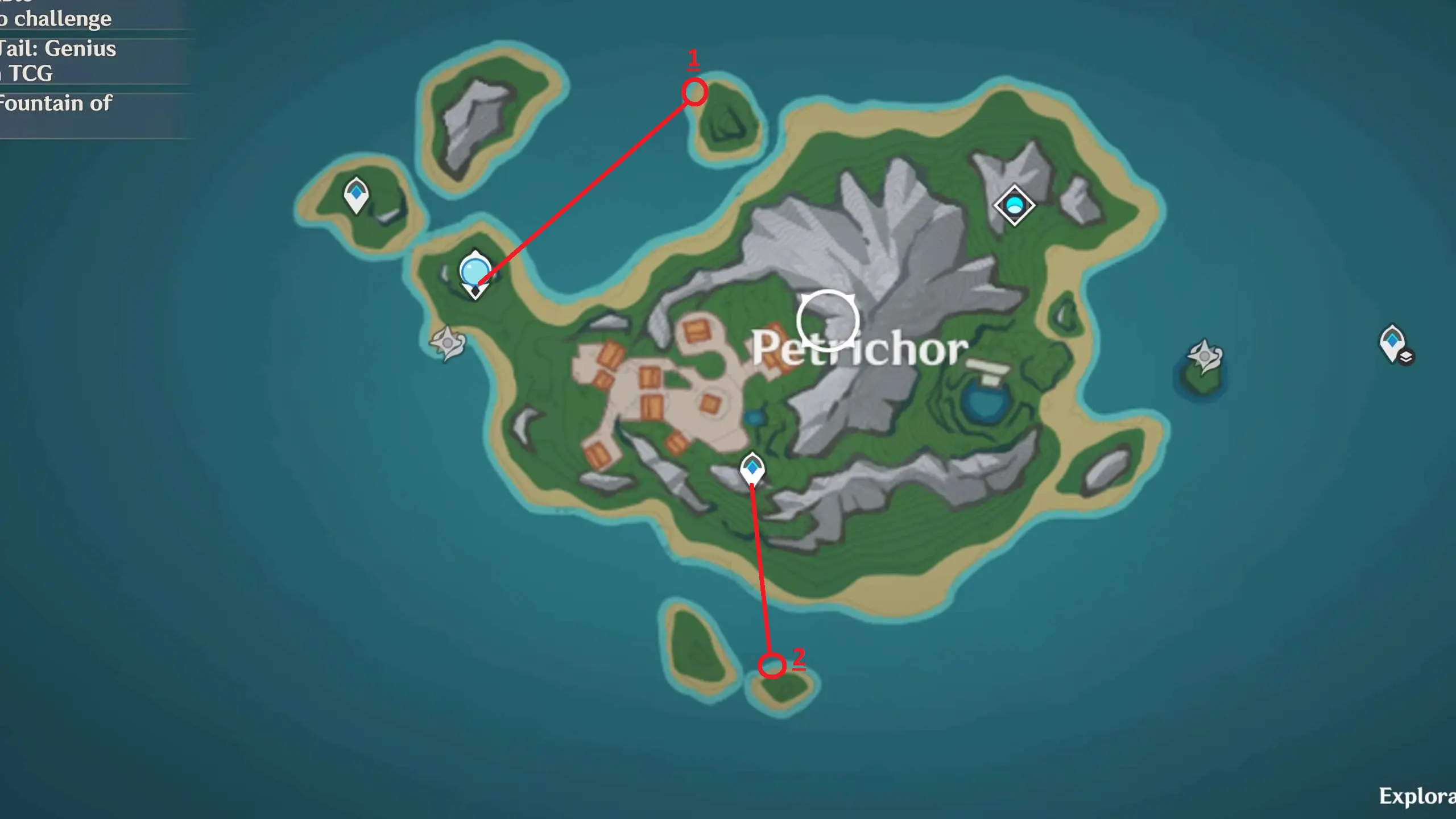 Petrichor's Time Trial Locations