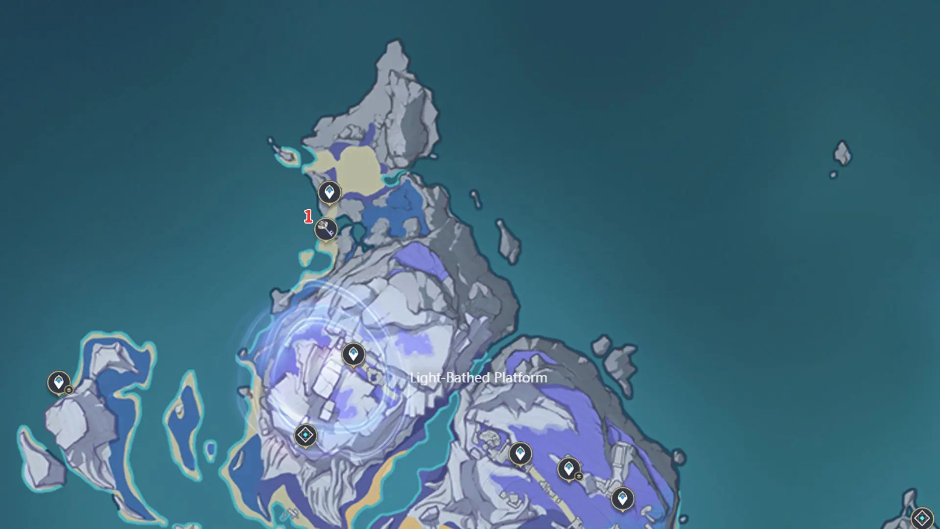 Hiisi Island Shrine Location