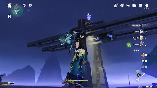 Paha Isle Lunoculus Collectables: ##15 On top of rails in front of the teleport