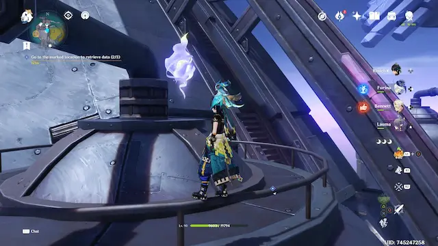 Paha Isle Lunoculus Collectables: ##19 Slightly down of the teleport