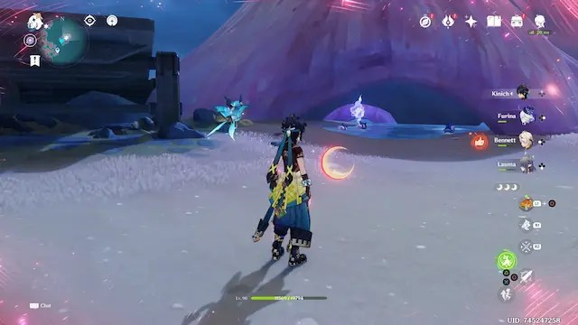 Paha Isle Lunoculus Collectables: ##4 Under the big pink seashell, hidden under a pile of sand. Use Kuuhvaki to remove the sand