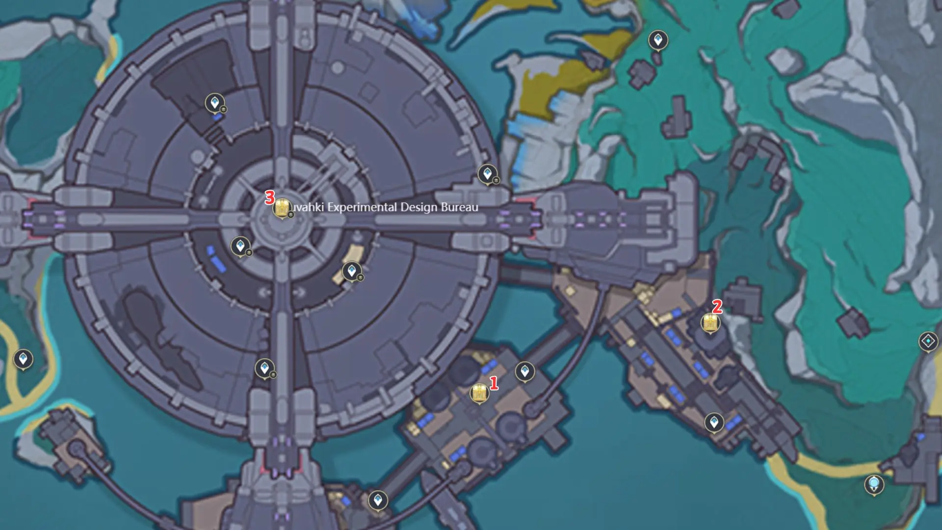 Paha Isle Luxurious Chests Map