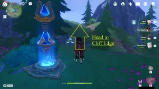 Elynas Lumidouce Bell Farming Route: #How to reach Node #1 from the Teleport