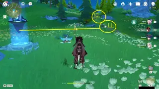 Mont Automnequi Lumidouce Bell Farming Route: #How to reach Node #11 from the Teleport
