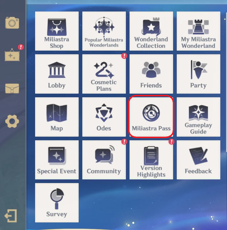 Miliastra Pass in Genshin Impact