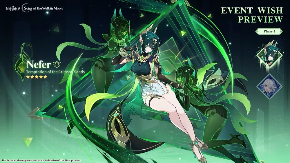 Genshin Impact Banner Nefer