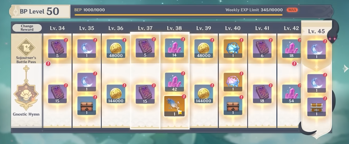 Dust of Enlightenment artifact rerolling in Genshin Impact