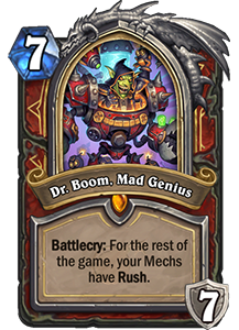 Dr. Boom, Mad Genius - Boomsday Expansion