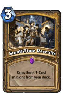 Small-Time Recruits