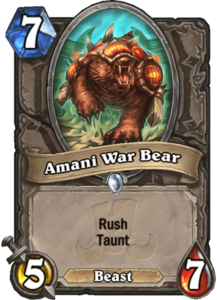 Amani War Bear - Rastakhan's Rumble