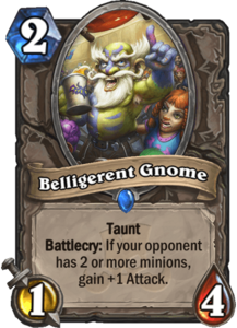 Belligerent Gnome - Rastakhan's Rumble