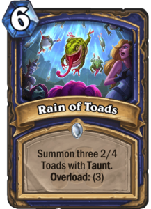 Rain of Toads - Rastakhan's Rumble