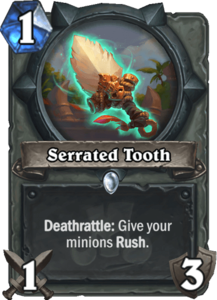 Serrated Tooth - Rastakhan's Rumble