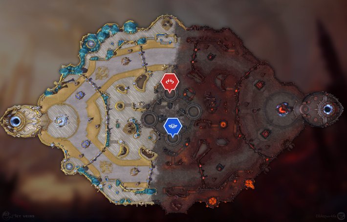 Battlefield of Eternity Map Objective Offensive Vertical