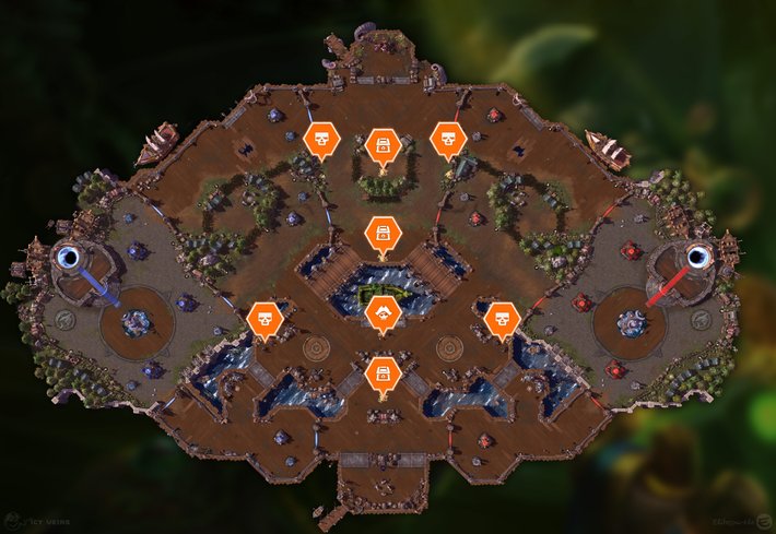 Blackheart's Bay Map Objective