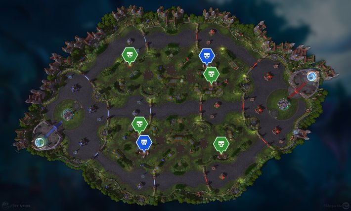 Garden of Terror Mercenary Camps