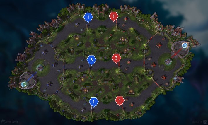 Garden of Terror Formation 1-3-1