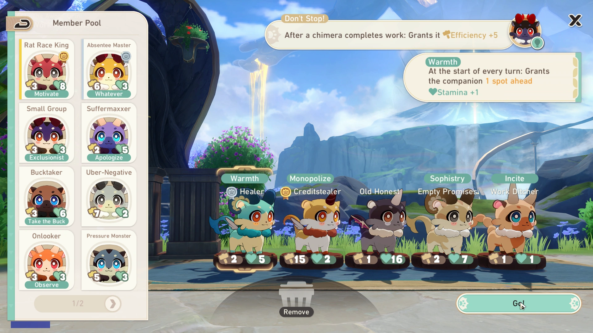Squad Preparation
