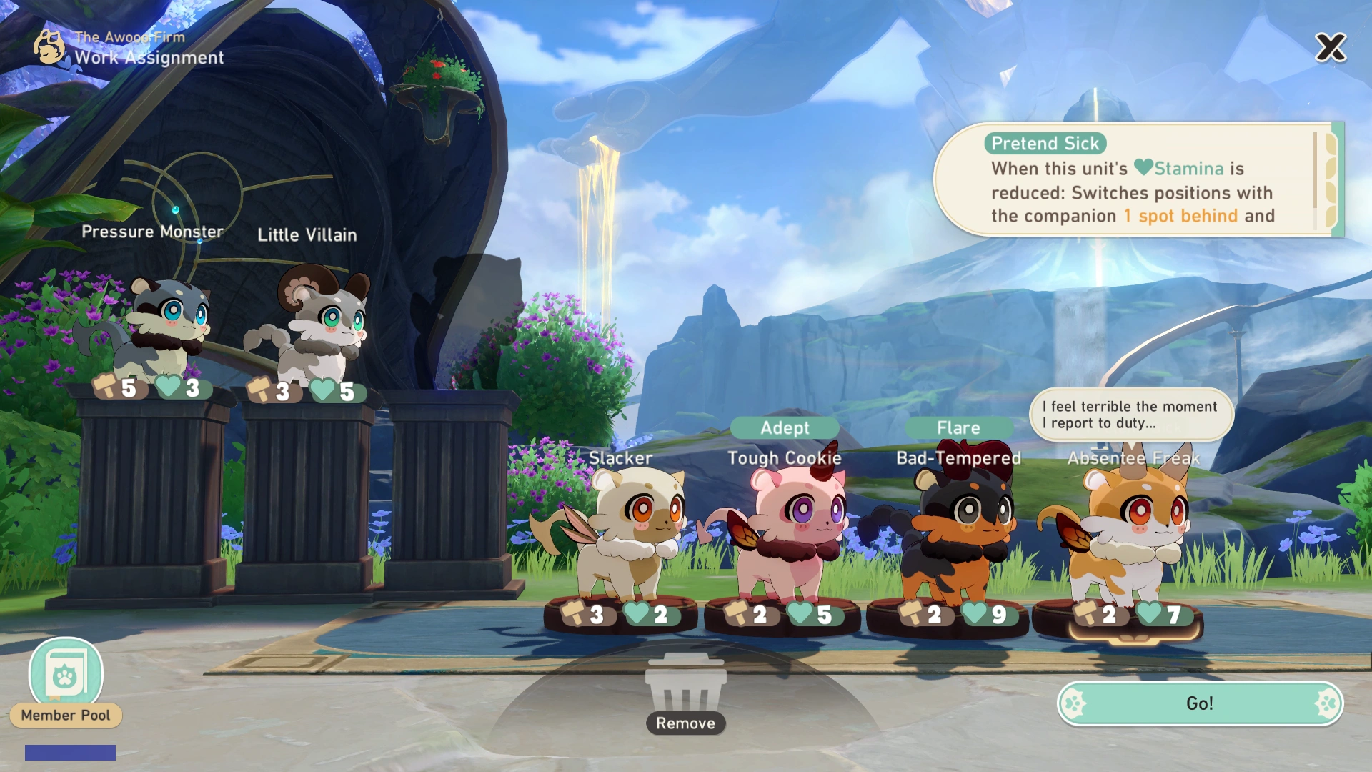 Squad Preparation
