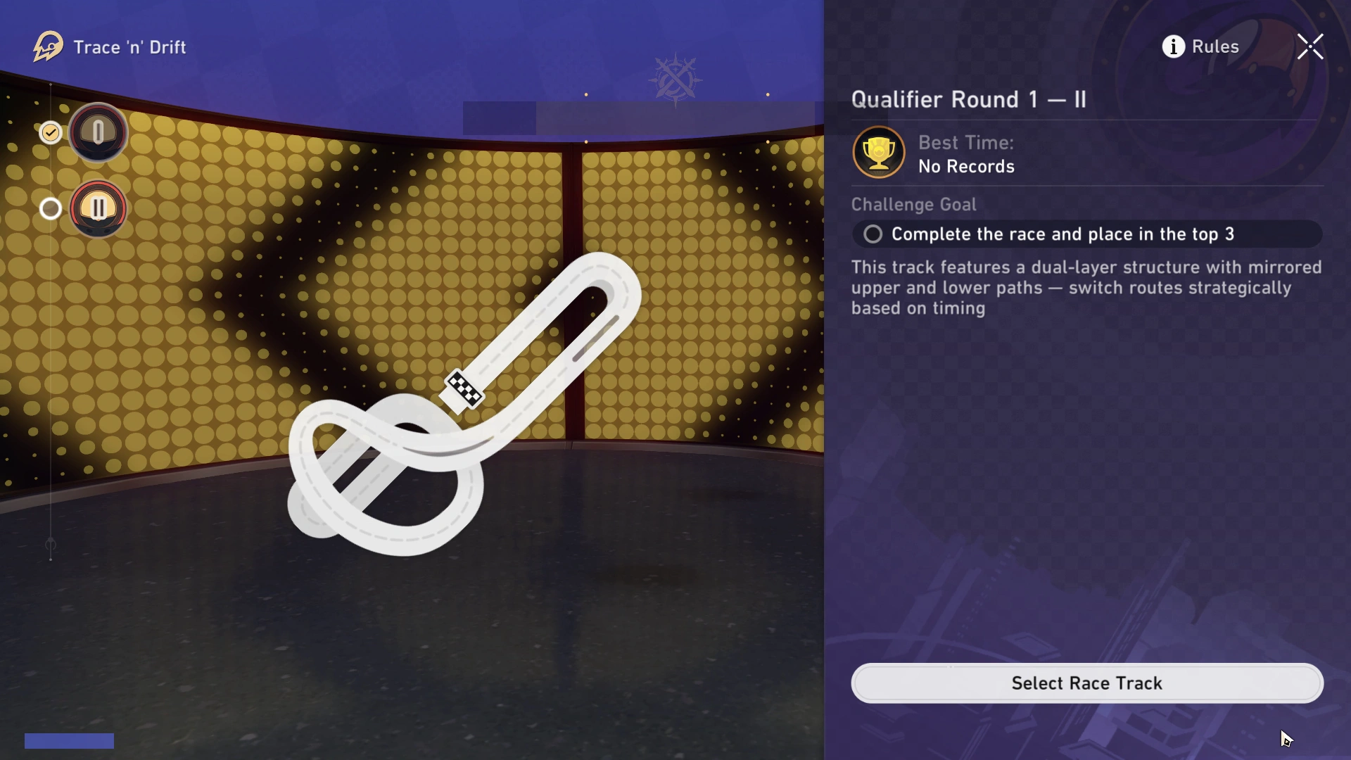 Round 1 - II Racetrack