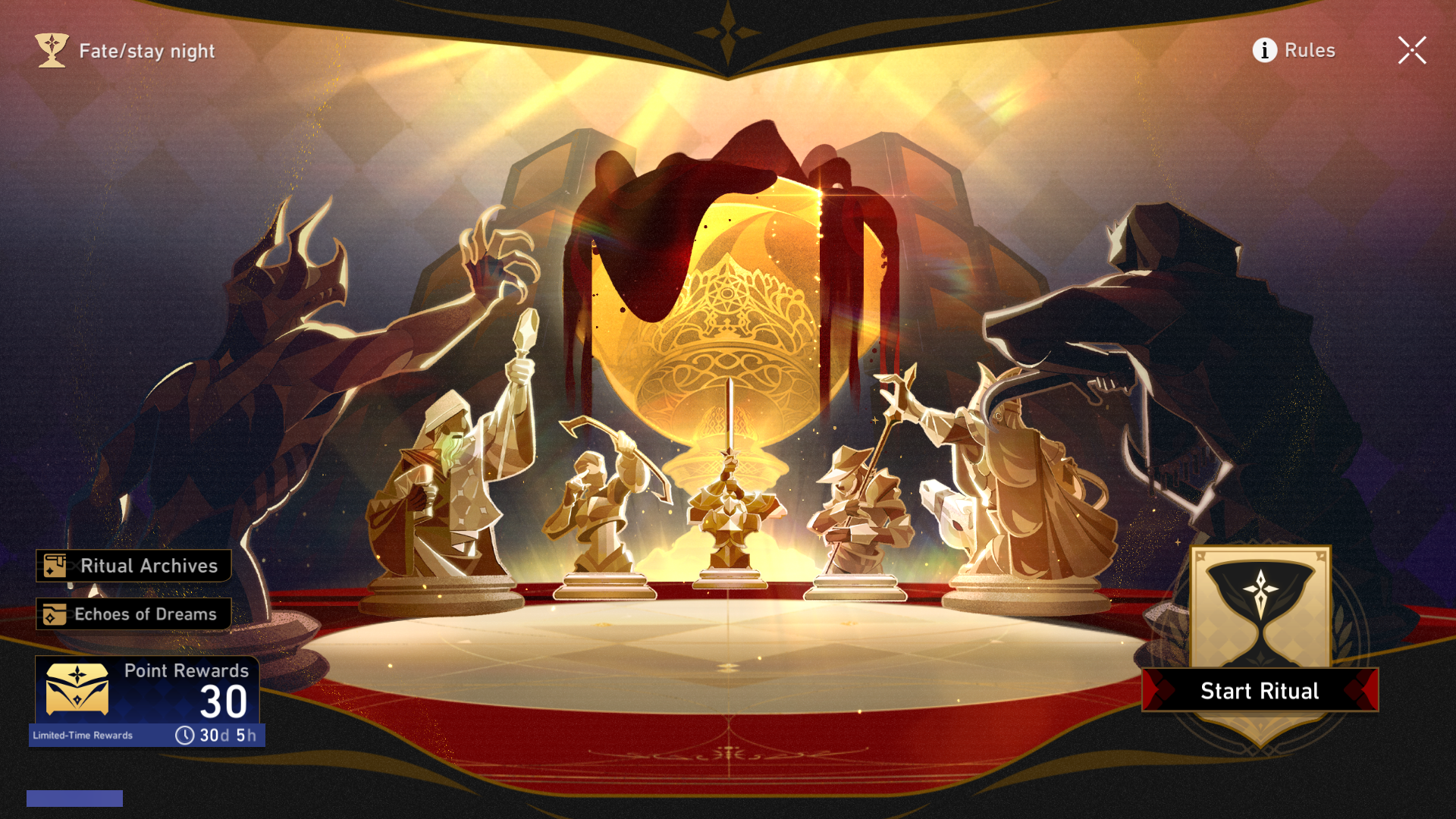 Fate/stay night Event Overview