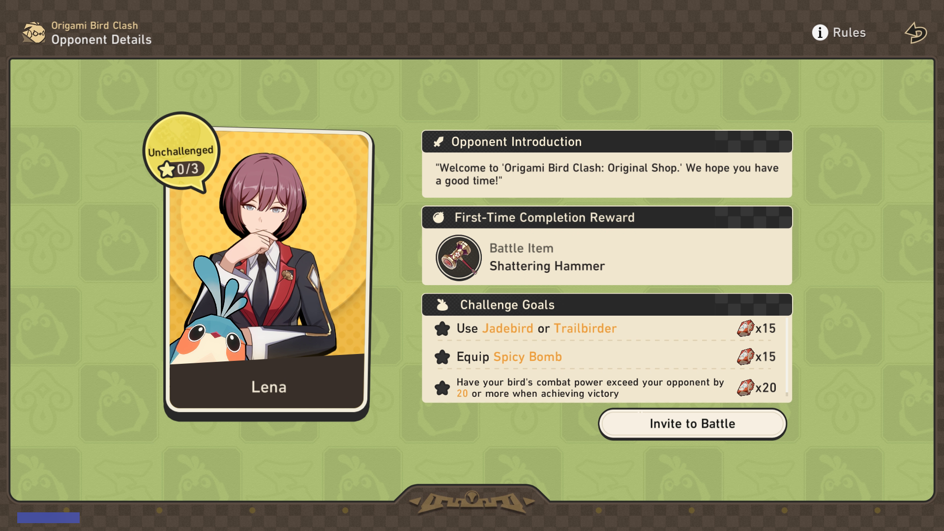 Battle Details