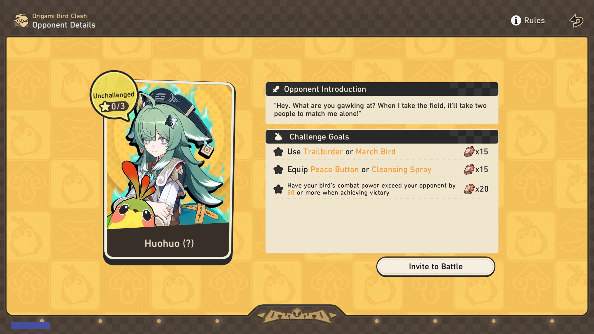 Battle Details