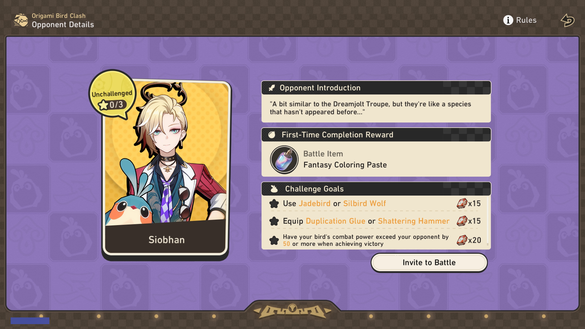 Battle Details