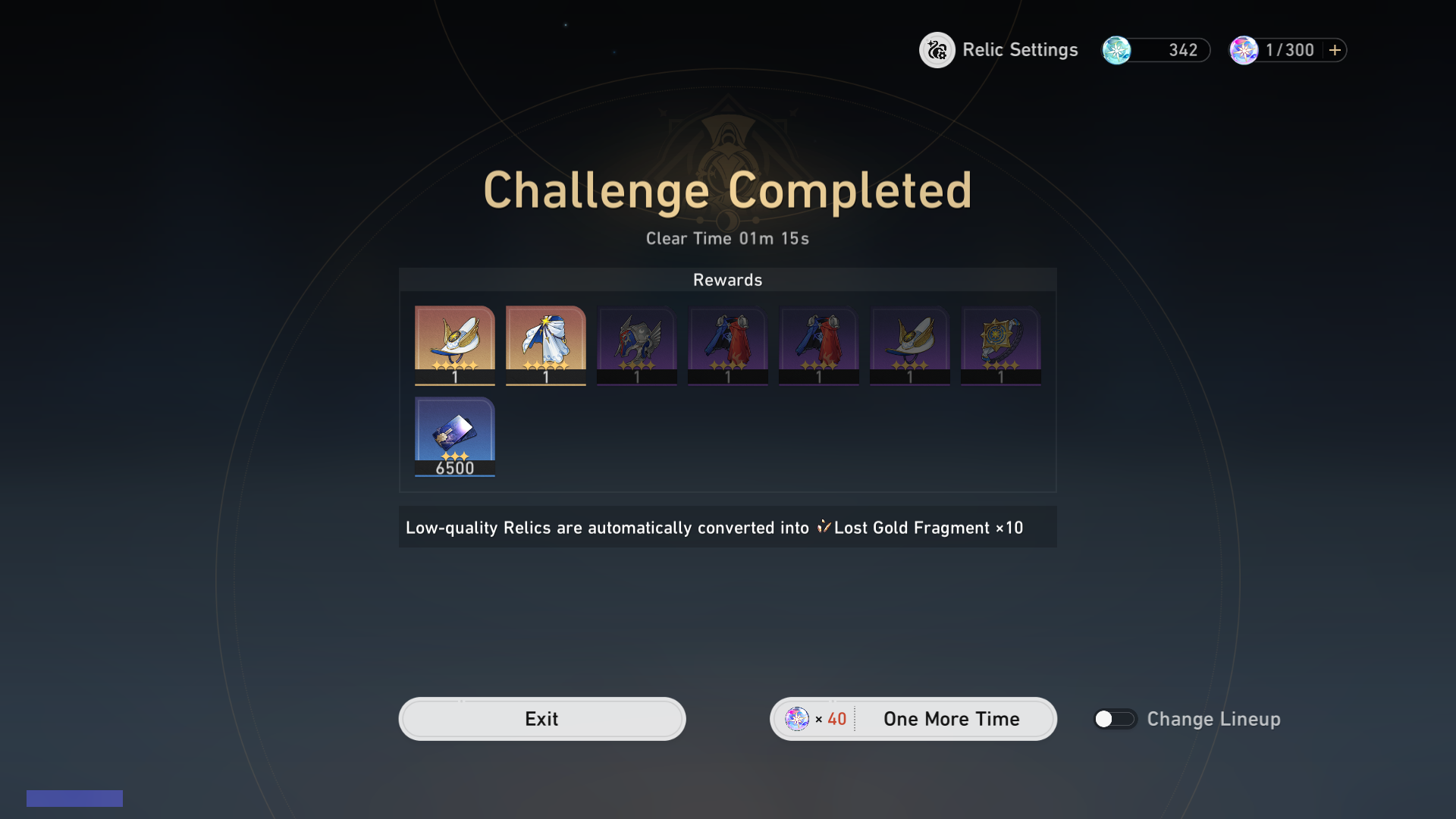 Cavern of Corrosion Challenge Rewards