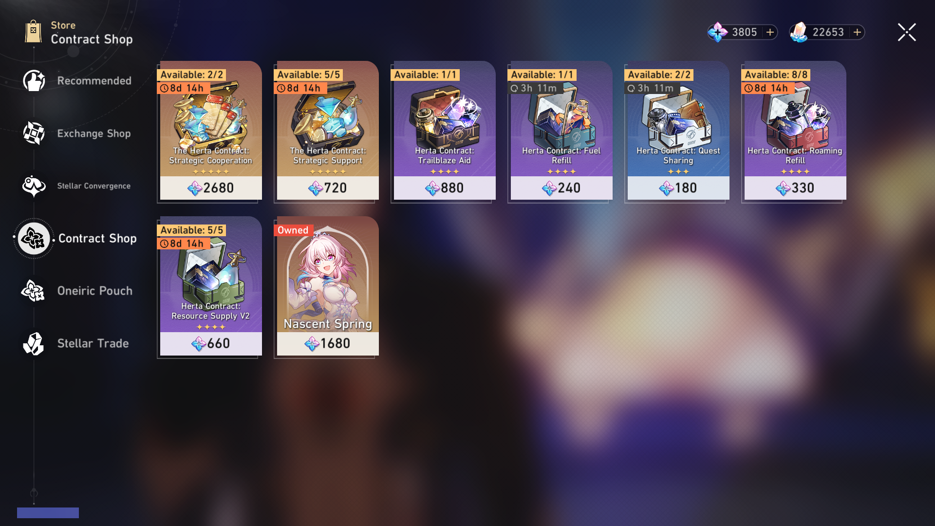 Contract Shop in the Store