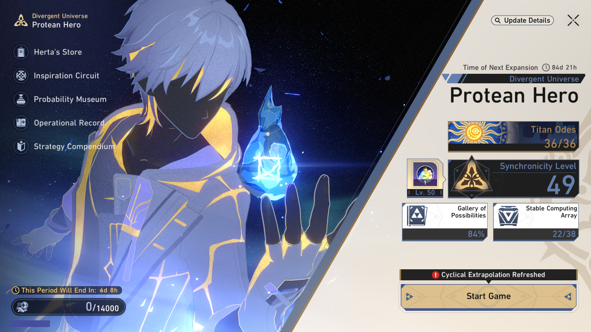Divergent Universe: Protean Hero