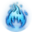 Flame Collapse Icon