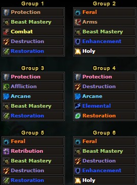 5-man leveling or dungeon groups