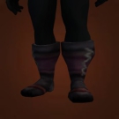 Dark Leather Boots Model