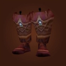 Replica Knight-Lieutenant's Dragonhide Footwraps, Replica Knight-Lieutenant's Dragonhide Treads Model