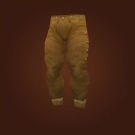 Brown Linen Pants Model