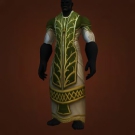 Gladiator's Satin Robe, Gladiator's Mooncloth Robe Model