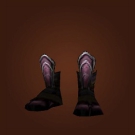 Abyss Walker's Boots, Abyssal Cloth Footwraps Model