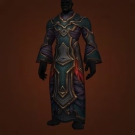 Robes of the Quiet Isle, Empowered Necropile Robe, Amber-Starched Robes, Robes of Fevered Dreams Model