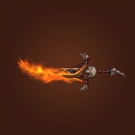 Mindbender's Flameblade, Blazing Demonhilt Sword Model