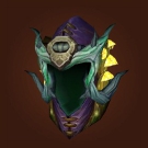 Deep Earth Helm, Deep Earth Headpiece, Deep Earth Cover Model
