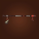 Novice's Staff, Initiate's Staff, Sparring Staff, Staff of Pilgrimage, Staff of Meditation, Staff of Fallen Blossoms, Staff of Serenity Model